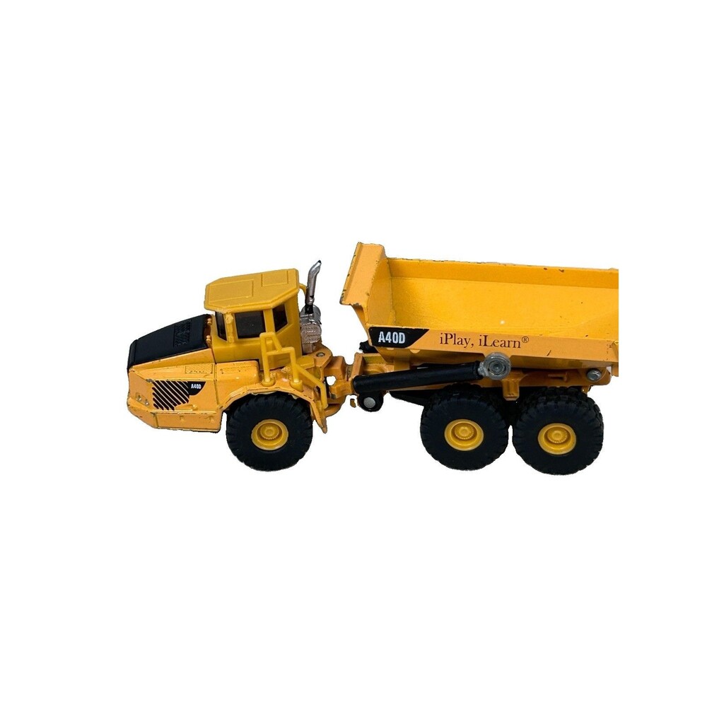 iPlay, iLearn Articulated Quarry Yellow Dump Truck  A40D 5” Die-cast